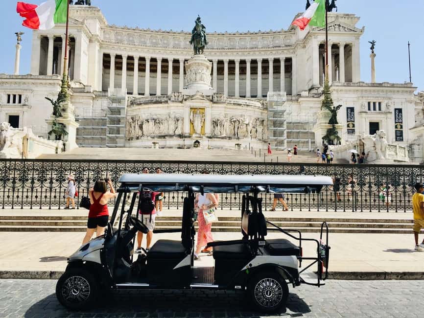 Rome: Private City Sightseeing Tour by Golf Cart - Circus Maximus: A Photo Stop That Sets the Stage