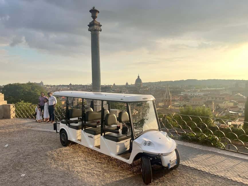 Rome: Private City Sightseeing Tour by Golf Cart - Pickup, Meeting Point, and How the Cart Time Really Works