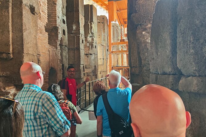 Rome: Private Colosseum, Arena and Underground Tour with Pick-Up - Palatine Hill upgrade for extra context and views