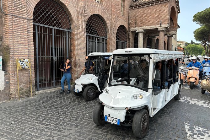 Rome Private Golf Cart Tour - Circus Maximus and the Orange Garden viewpoint payoff