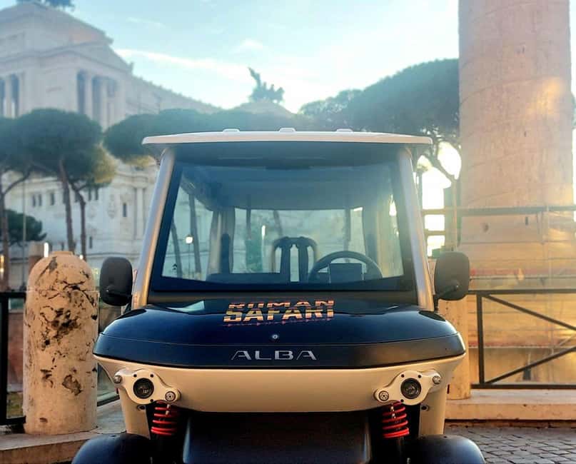 Rome: Private Golf Cart tour with a Local Guide - Why Rome feels easier from a 100% electric cart