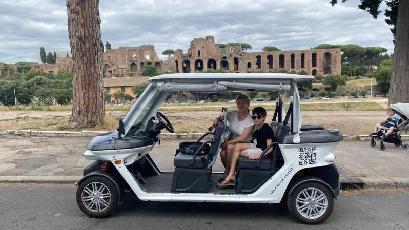 Rome: Private Golf Cart Tour with Artisanal Gelato - An electric golf cart turns Rome into a ride, not a chore