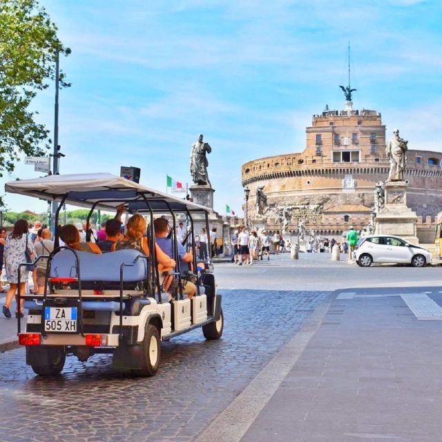 Rome: Private Golf Cart Tour with Local and Artisanal Gelato - Hidden Corners and the Joy of Short, Real Stops
