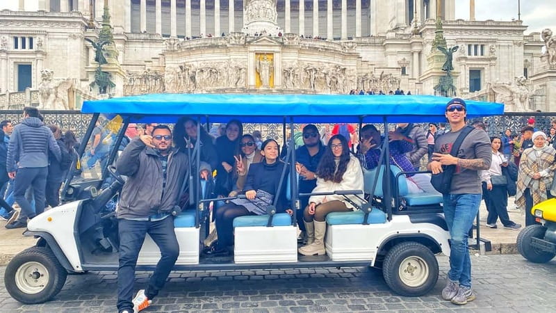 Rome: Private Golf Cart Tour with Local and Artisanal Gelato - Included Extras That Add Up to Real Value