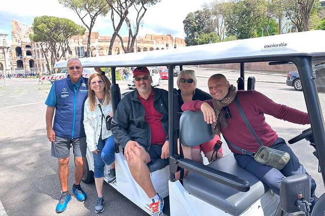 Rome: Private/Group 4 Hours Golf Cart SightseeingTour - Trevi Fountain and Roman Forum territory without the all-day slog