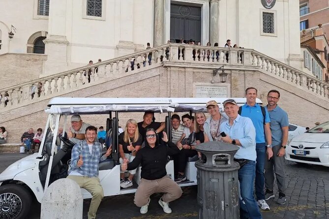 Rome Private Half-Day Tour with Option Golf Cart or Classic eFiat - A private cart tour you can shape in real time