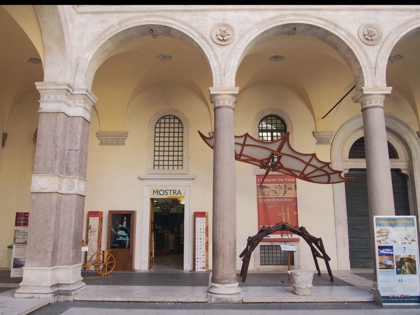 Rome: Private Leonardo da Vinci Exhibition Guided Tour - Skip-the-line entry and a true private pace