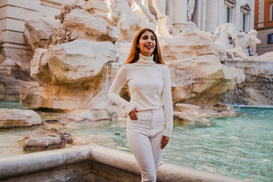 Rome: Private Photoshoot at the Trevi Fountain - Best Times to Book: Beat the Sun and the Crowds