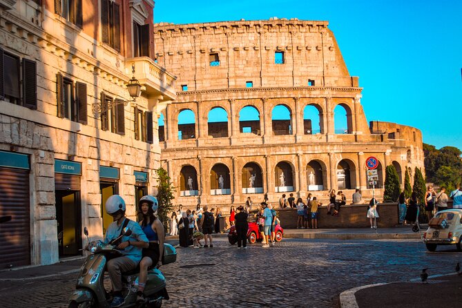 Rome Private Photoshoot: Colosseum & Trevi Photo Walk - Colosseum Options, Golden Hour, and Sunset Timing
