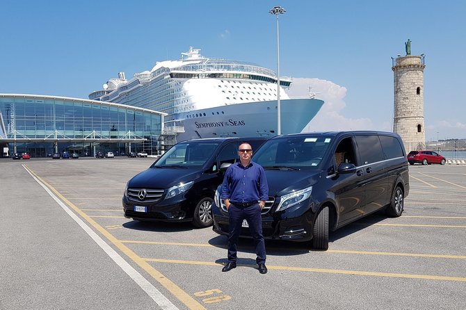 Rome: Private Transfer to/from Civitavecchia Port Van Mercedes - Meeting the driver inside Civitavecchia Port (and how to not lose time)