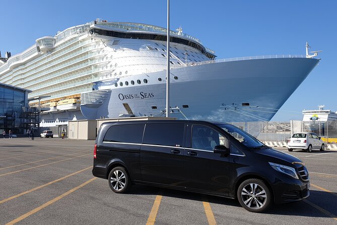 Rome: Private Transfer to/from Civitavecchia Port Van Mercedes - Your Rome drop-off: direct to your door, not just “nearby”