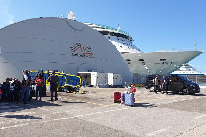 Rome: Private Transfer to/from Civitavecchia Port Van Mercedes - Price and value: when up to 4 people makes sense