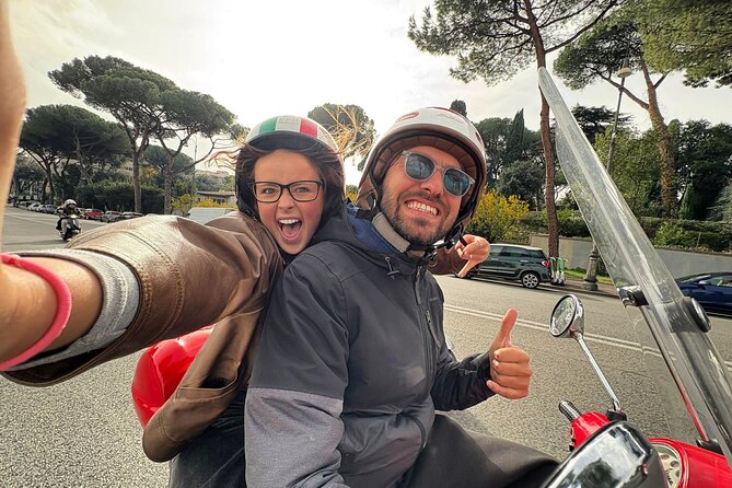 Rome Private Vespa Tour Pick-up from Hotel - Stop 1: Colosseum photo time and what to do with it
