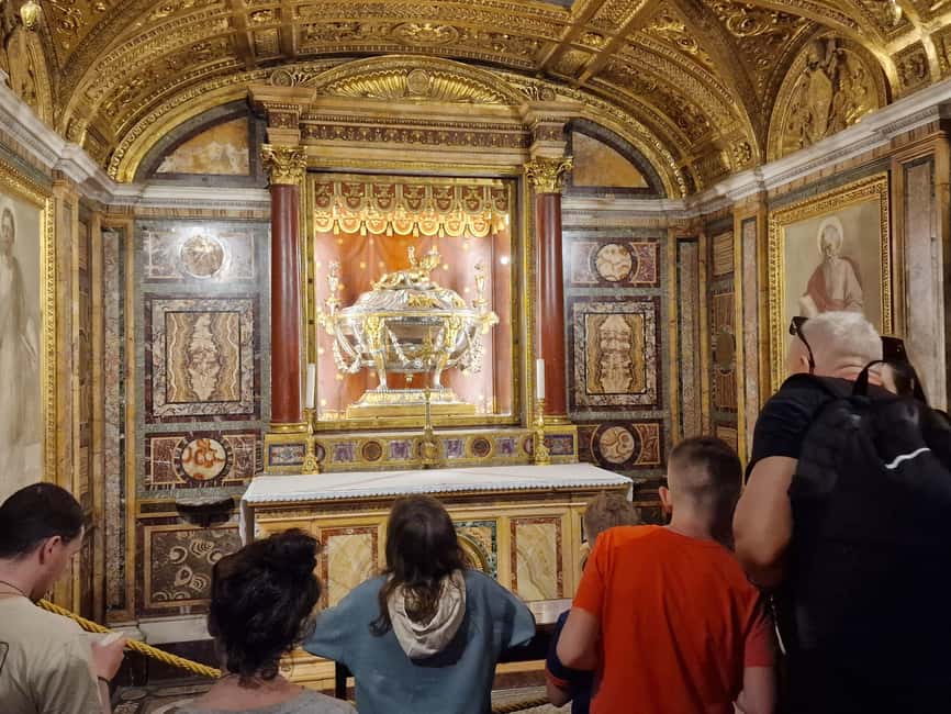 Rome: Relics from the Passion of the Christ Walking Tour - Meeting Point and How to Start Smoothly