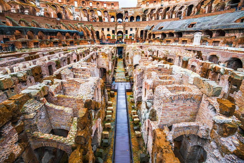 Rome: Roman Forum and Colosseum Underground Exclusive Tour - Colosseum Underground: what you actually see beneath the arena