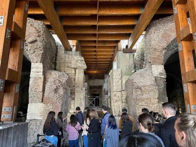 Rome: Roman Forum and Colosseum Underground Exclusive Tour - Meeting point, ID checks, and what can trip you up