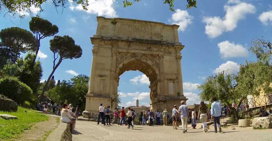 Rome: Roman Forum & Palatine Hill Tour - Arch of Constantine: a short stop that sets the whole story
