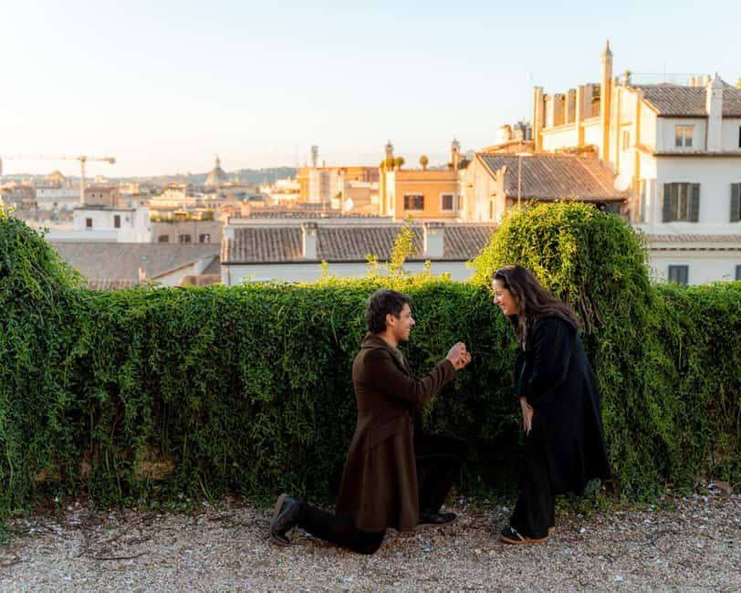Rome: Romantic Proposal PhotoShoot - How Fabrizio directs you, so you look like yourselves