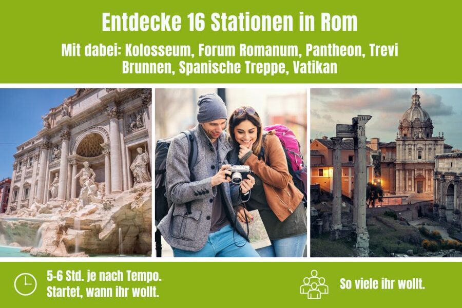 Rome: Scavenger Hunt Self-Guided Tour - Trevi Fountain: A Coin Toss With Built-In Context