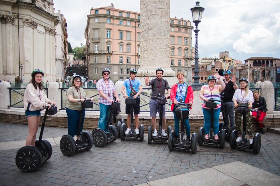 Rome: Sights by Segway Tour - Mouth of Truth at Santa Maria Church, plus the VR reconstruction moment