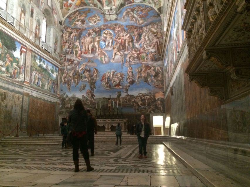Rome: Sistine Chapel & St. Peter's Basilica with Dome Climb - Sistine Chapel: quick rules, then silence, then the ceiling