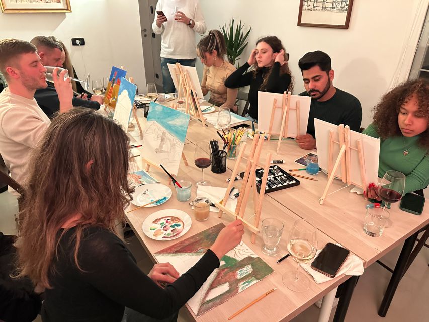 Rome: Small-Group Art Class with Wine - Group Size, English Instruction, and Who This Fits