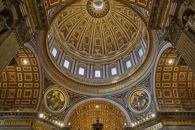 Rome: St. Peter's Basilica, Dome Climb, and Underground Tour - Vatican Grottoes: papal tombs and ancient frescoes below ground