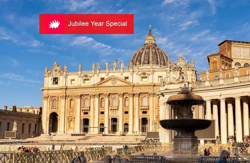 Rome: St Peter's Basilica Express Tour & Grottoes - Meeting by Fontana delle Tiare, then into St. Peter’s Square