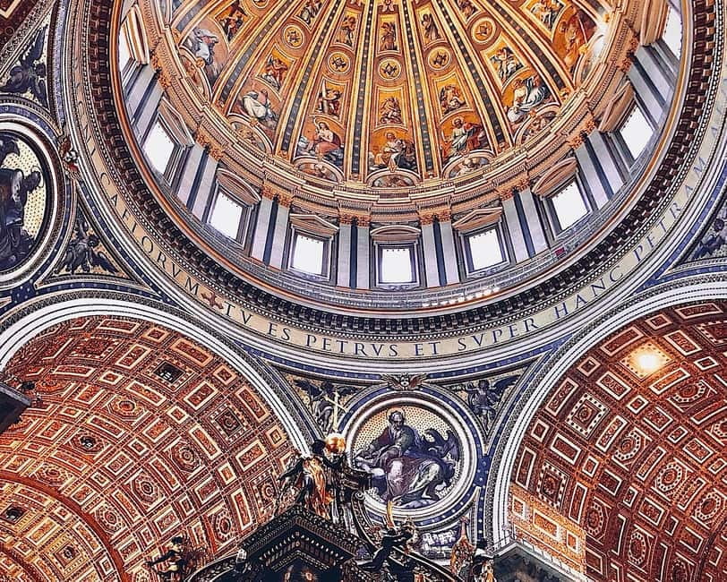 Rome:St.Peter’s Basilica,La Pietà,Papal Tombs Tour With Dome - Walking Into St. Peter’s Basilica: Marble Underfoot, Light Above