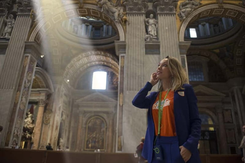 Rome: St. Peter's Basilica Tour with Dome and Papal Tombs - What Comes With You: Guide, Headsets, and Group Flow
