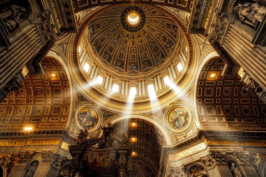 Rome: St Peter's Basilica Tour with Optional Dome Access - Bernini’s Baldacchino: Bronze Drama Above the Altar