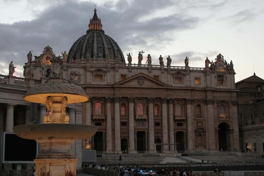 Rome: St. Peters Basilica Reserved Entrance + Audio Guide - Where you meet: Piazza Risorgimento at Bar L’Ottagono
