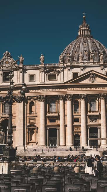 Rome: St. Peters Basilica Reserved Entrance + Audio Guide - The dome view: admiring the grand architecture