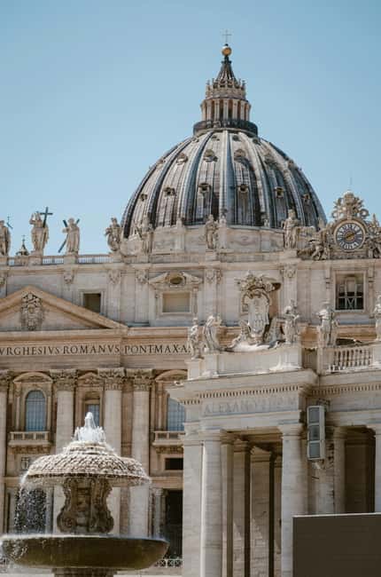 Rome: St. Peters Basilica Reserved Entrance + Audio Guide - Dress code and entry rules: plan for friction