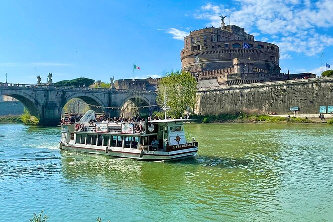 Rome Tiber River Ride and Top Food Tasting with Wine Pairing - The Best Way to Use This 24-hour Tiber Boat Ticket