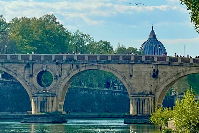 Rome Tiber River Ride and Top Food Tasting with Wine Pairing - Riding Past Rome Landmarks Along the Tiber
