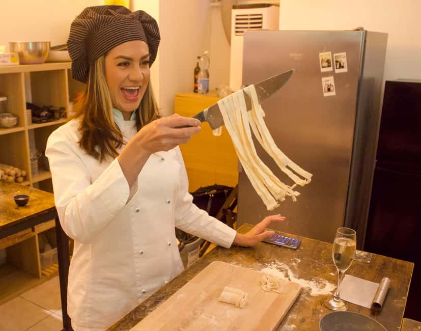 Rome: Tiramisu and Pasta Cooking Class near the Colosseum - Eating What You Made, With a Small-Group Table Vibe