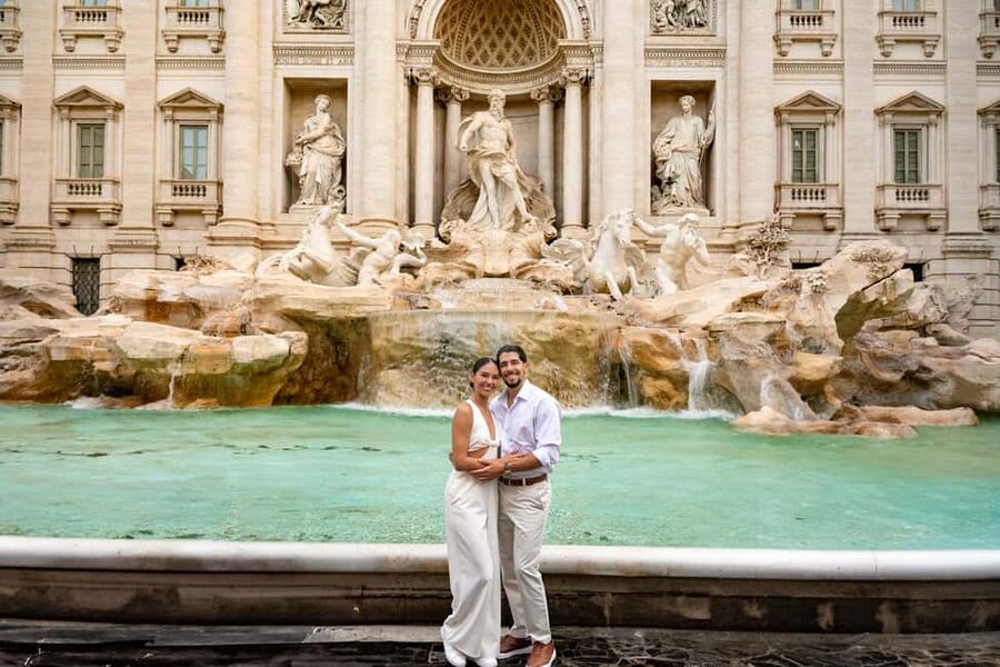 Rome: Trevi Fountain Photoshoot – Private & Personalized - Nearby streets and piazzas: how you get variety without losing the magic