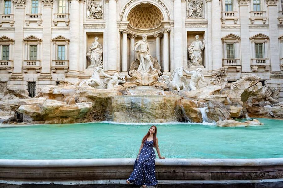 Rome: Trevi Fountain Photoshoot – Private & Personalized - Video highlights reel: why the cinematic part is not just a gimmick