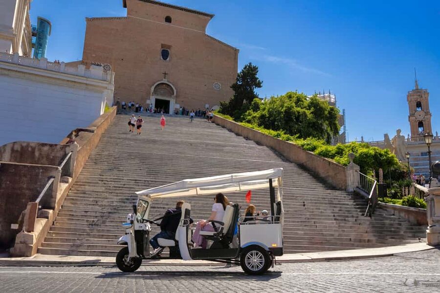 Rome: Tuk-Tuk Guided Tour in Rome City Center - Pincio Terrace and Piazza del Popolo: Your Best Panoramic Finish