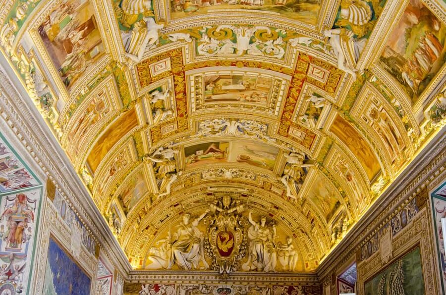 Rome: Vatican Museums & Sistine Chapel Small Group Tour - The Vatican Museums route: Cortile del Belvedere to Gallery highlights