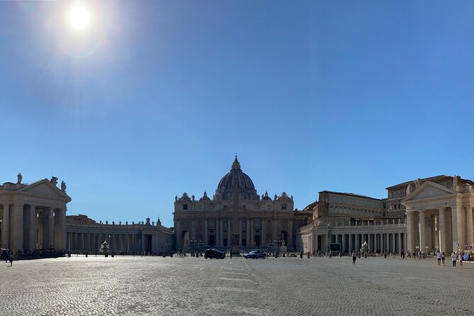 Rome: Vatican Museums, Sistine Chapel & St. Peter's Basilica Tour - The Pigna Courtyard Bronze Moment: Sphere Within a Sphere