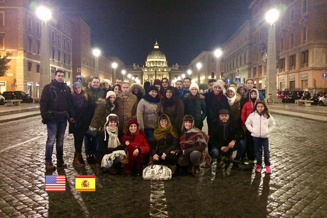 Rome: Vatican Night Tour - Stop 6 and 7: Vatican City at night, then the approach to St Peter’s Square