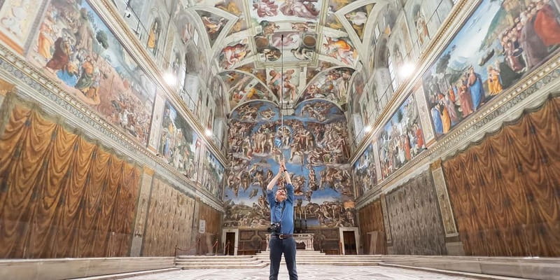 Rome: Vatican, Sistine Chapel, and St Peter's Guided Tour - Vatican Museums Route: Maps, Masks, and the Pine Cone Garden Feeling