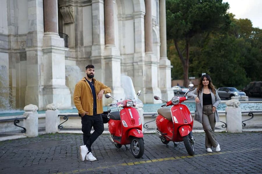 Rome: Vespa Photo Tour with City Center Pickup - Professional Vespa photos: the part most people remember