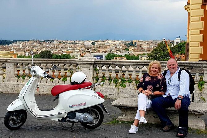 Rome Vespa Primavera 125 cc Rental - 48 Hours Rental - Day 1 evening: using the scooter, then parking it easily overnight