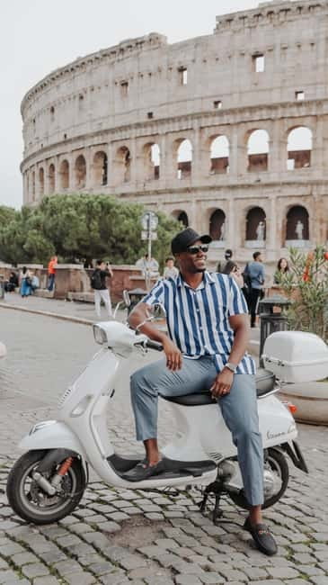 Rome: Vespa Ride in the Streets with Photography - Janiculum Hill: the “postcard Rome” payoff