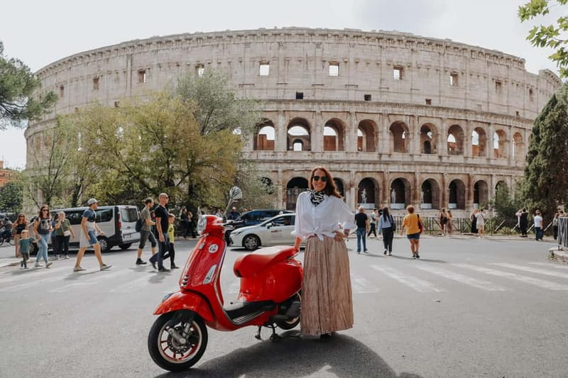 Rome: Vespa Ride in the Streets with Photography - Safety and comfort, what to expect in real Roman traffic