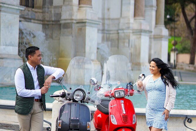 Rome Vespa Scooter Tour with Professional Photographer - From Mouth of Truth to the Pantheon Dome