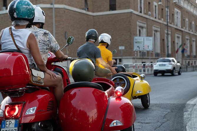 Rome Vespa Sidecar Tour — 90-Minute City Highlights Tour - A sidecar shortcut for seeing Rome fast